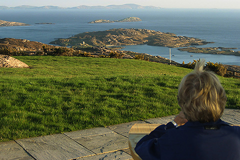 Thidwick, Caherdaniel. County Kerry | View of Derrynane and Abbey Island