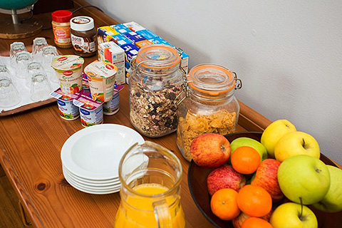 The Climber's Inn, Glencar. County Kerry | Continental Breakfast Buffet for Hostellers