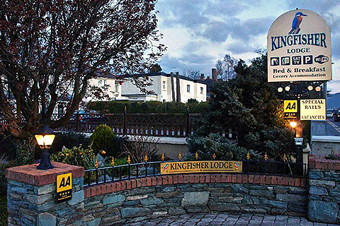 Kingfisher Lodge, Killarney. County Kerry | Road Entrance to Kingfisher Lodge