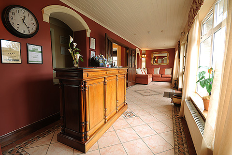 Kingfisher Lodge, Killarney. County Kerry | Reception Desk