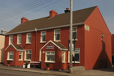 Clifford's Ocean View, Waterville. County Kerry | Front of Clifford's Ocean View