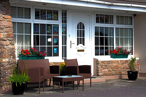 Golf Links View, Waterville. County Kerry | Outdoor Seating at Front Door