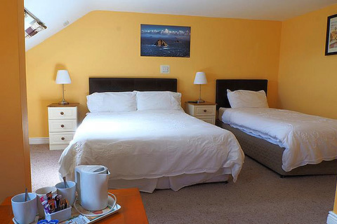 Golf Links View, Waterville. County Kerry | Family Bedroom