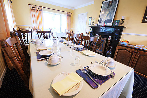 Klondyke House, Waterville. County Kerry | Breakfast Table